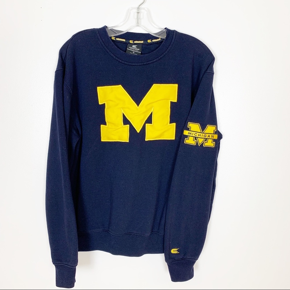 M University of Michigan Sweatshirt Go Blue unisex